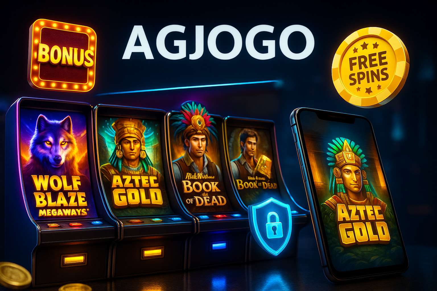 Jogos de Slot no Casino Online AGJOGO