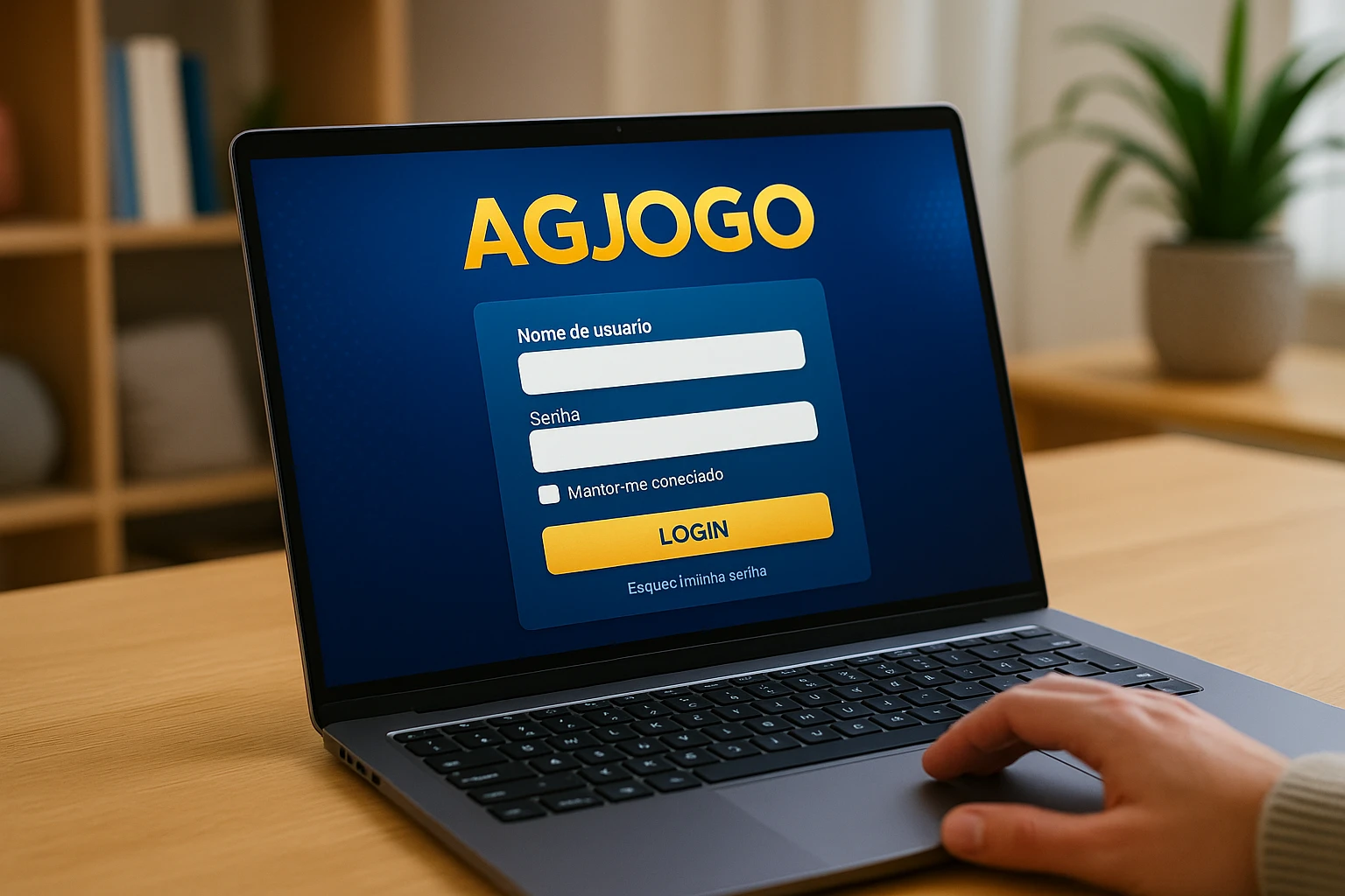 Criar uma nova Conta no plataforma AGJOGO